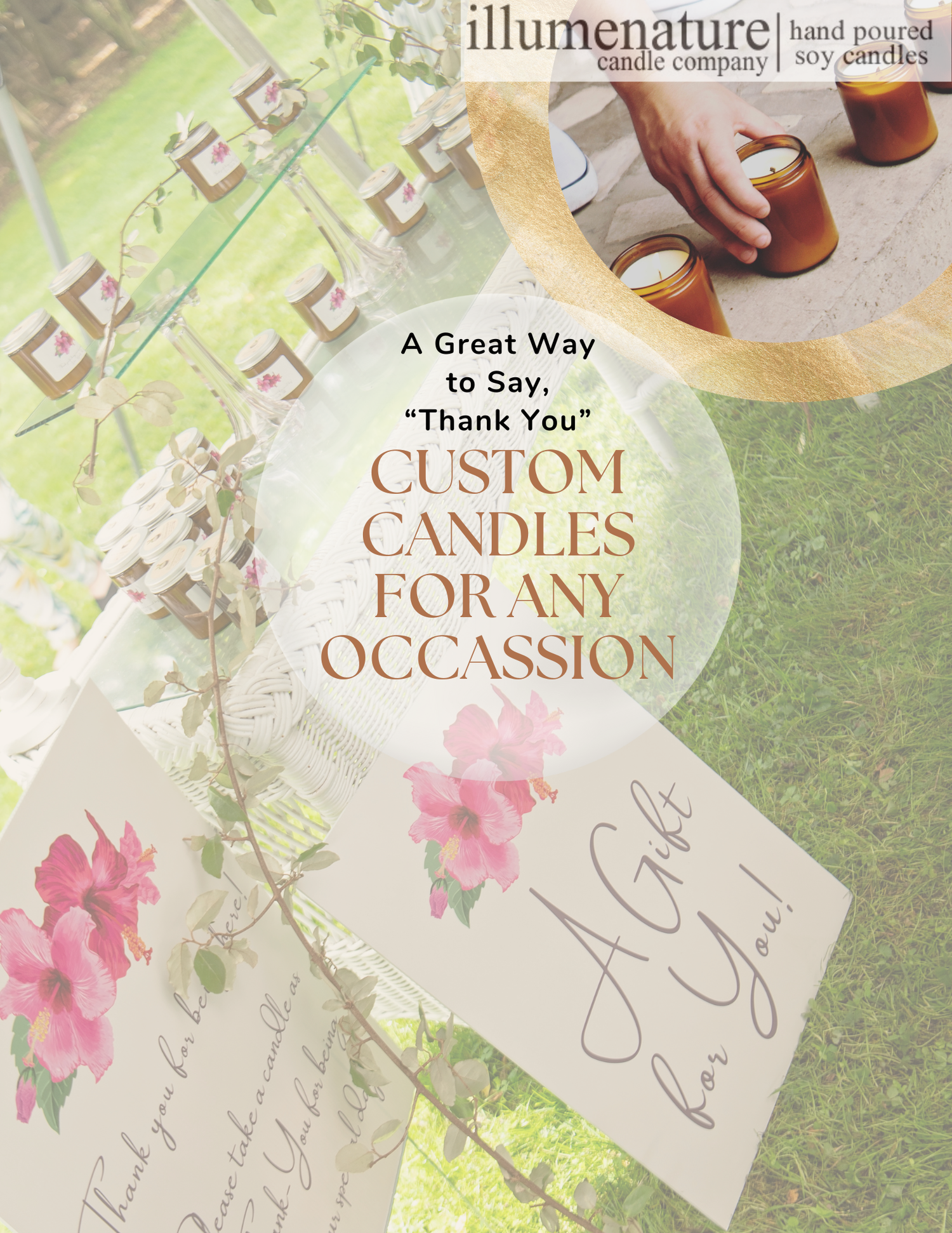 Customized Candles for Special Events