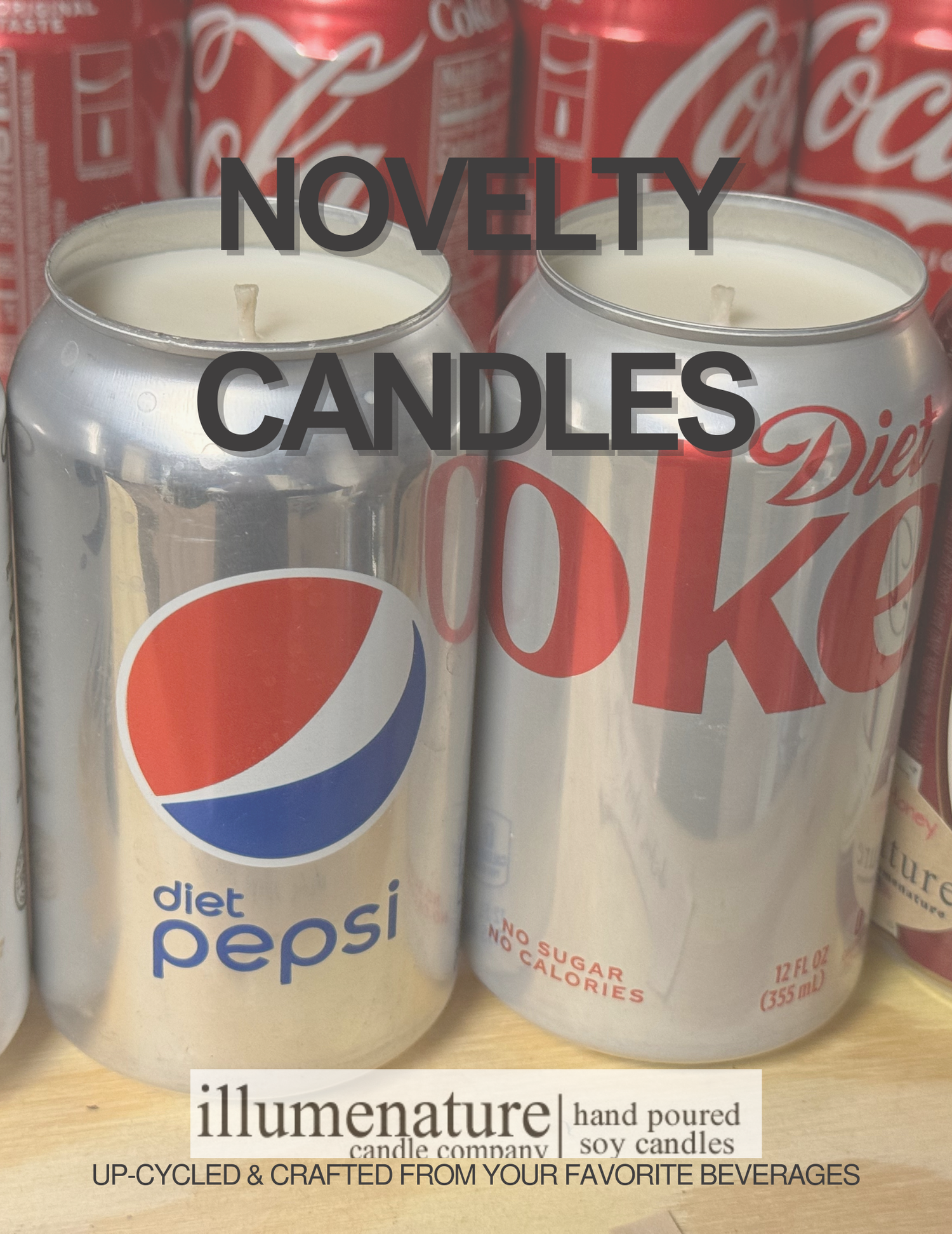 Beverage Can Candles