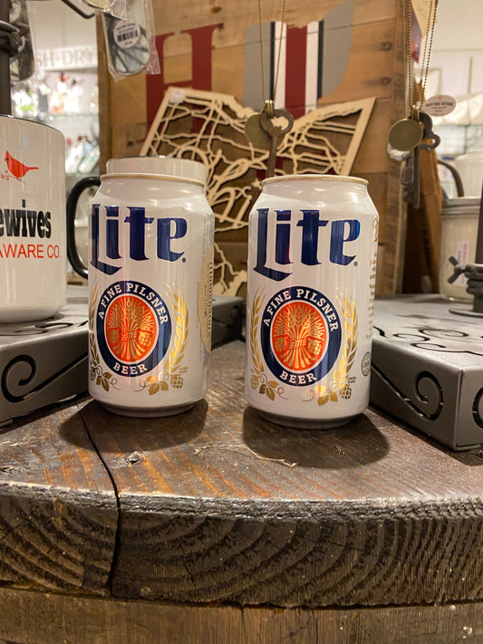 Miller Lite Upcycled Can Candle