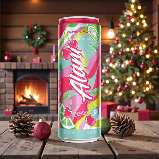 Alani Nu Cherry Twist Upcycled Can Candle