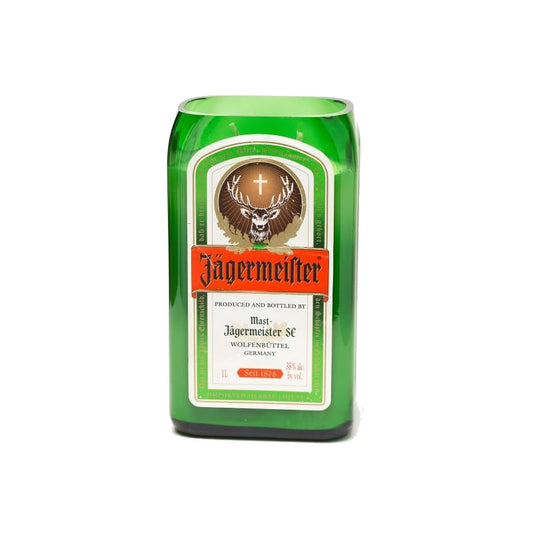 Jägermeister Upcycled Liquor Bottle Candle