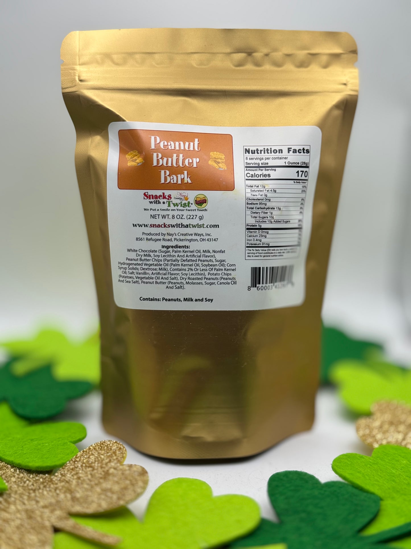 Scents & Sweets Collection -  Peanut Butter Bark & Chocolate Candle Combo