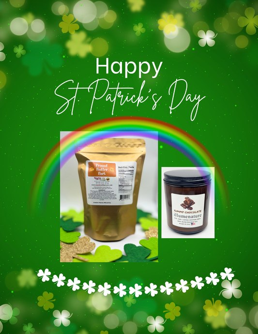 Scents & Sweets Collection -  Peanut Butter Bark & Chocolate Candle Combo