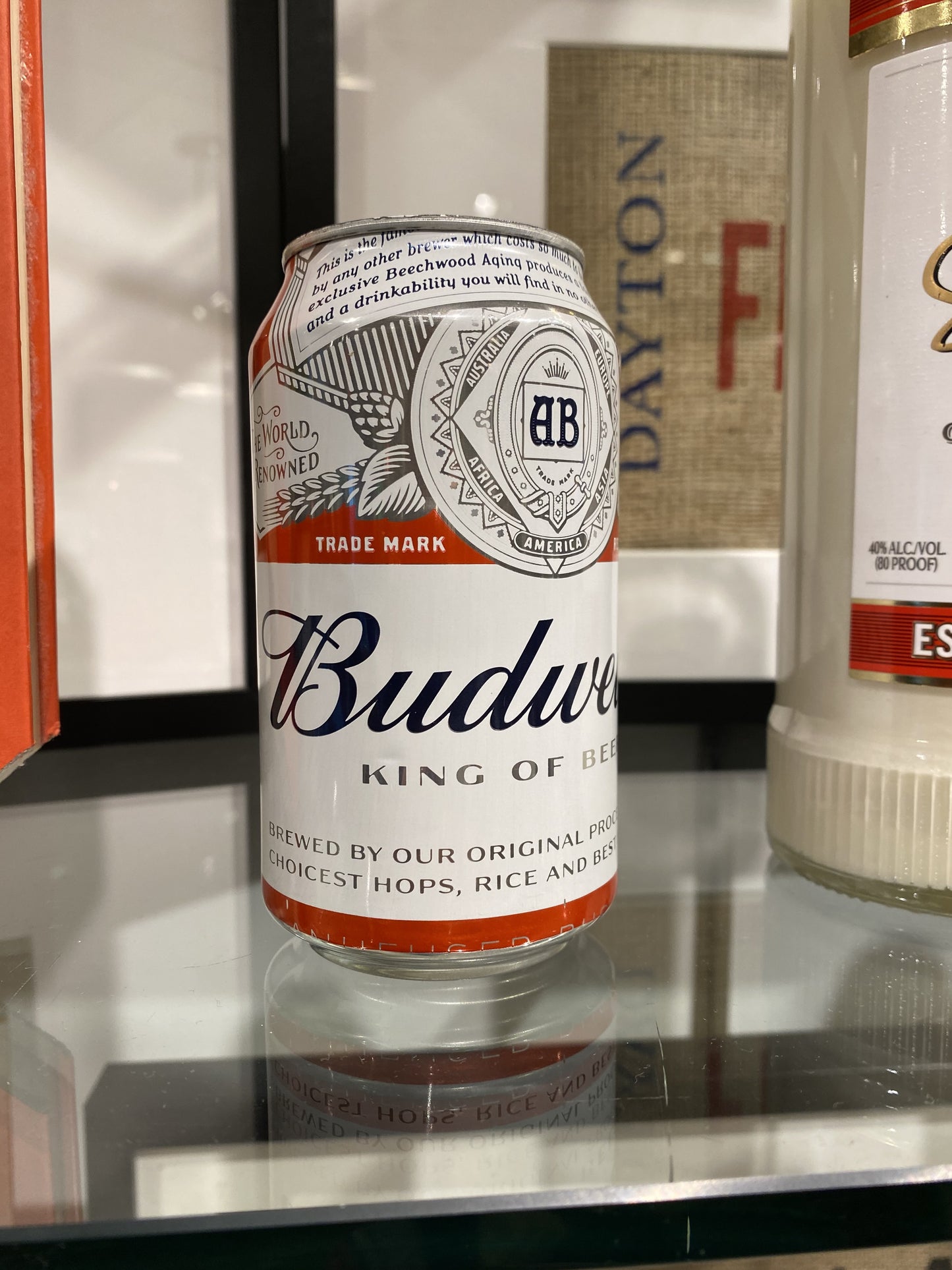 Budweiser Can Candle