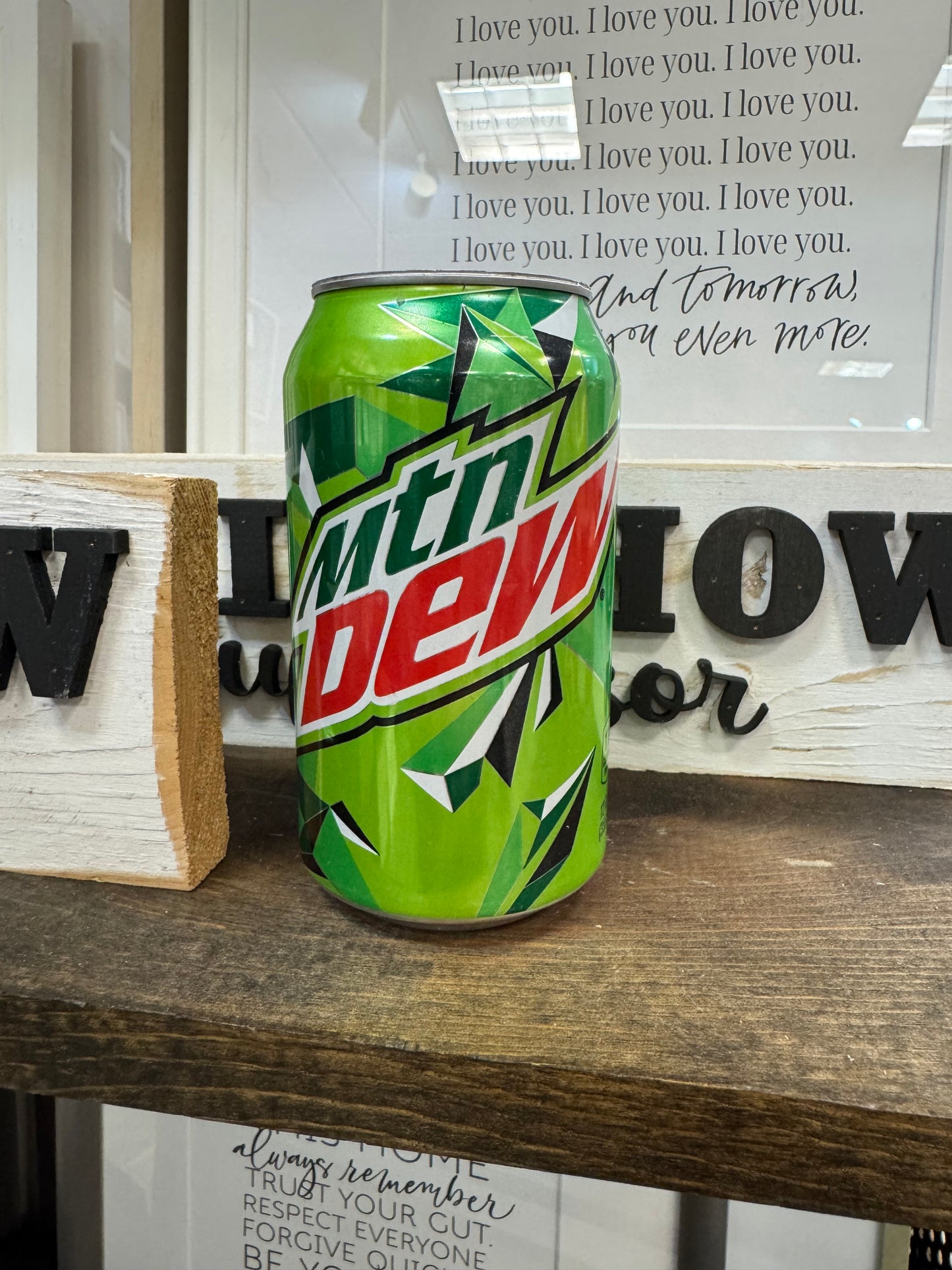 Mountain Dew Upcycled Can Candle