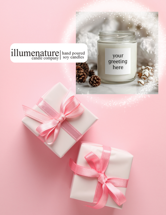 Design Your Own Candle- Clear Amber Jar